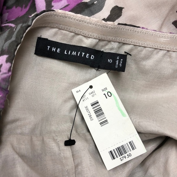 The Limited Strapless Floral Dress Size 10 - Picture 4 of 6